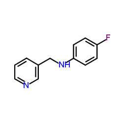 (4-FLUORO-PHENYL)-PYRIDIN-3-YLMETHYL-AMINE结构式