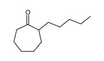 2-(R,S)-pentylcycloheptanone Structure