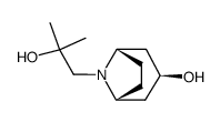 8-(2-hydroxy-2-methylpropyl)-3α-hydroxy-8-azabicyclo[3.2.1]octane Structure