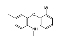 2-(2-bromophenoxy)-N,4-dimethylaniline结构式