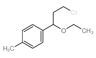 Benzene,1-(3-chloro-1-ethoxypropyl)-4-methyl- picture