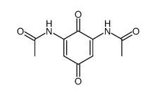 2,6-bis-acetylamino-[1,4]benzoquinone Structure