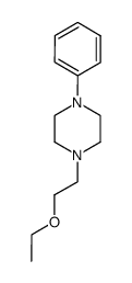 1-(2-ethoxy-ethyl)-4-phenyl-piperazine Structure