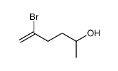 5-bromohex-5-en-2-ol结构式