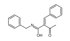 N-benzyl-2-benzylidene-3-oxobutanamide Structure