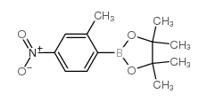 4,4,5,5-tetramethyl-2-(2-methyl-4-nitrophenyl)-1,3,2-dioxaborolane picture