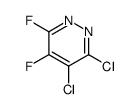 3,4-dichloro-5,6-difluoropyridazine Structure