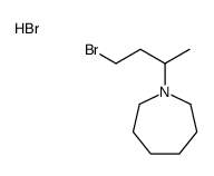 1-(4-bromobutan-2-yl)azepane,hydrobromide Structure