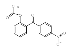 2-ACETOXY-4'-NITROBENZOPHENONE结构式