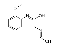 2-formamido-N-(2-methoxyphenyl)acetamide Structure