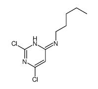 2,6-dichloro-N-pentylpyrimidin-4-amine Structure