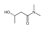 (S)-3-hydroxy-N,N-dimethylbutanamide Structure