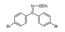 Sulfilimine, S,S-bis(4-bromophenyl)-N-cyano结构式
