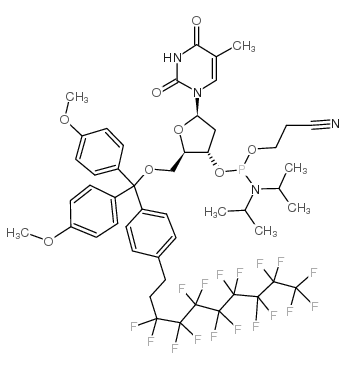 5'-o-fdmt-thymidine cep Structure
