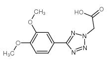 5-(3,4-DIMETHOXYPHENYL)-2H-TETRAZOL-2-YL]ACETIC ACID picture