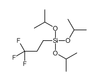 tri(propan-2-yloxy)-(3,3,3-trifluoropropyl)silane结构式