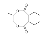 4-methyl-3,4,6a,7,8,9,10,10a-octahydrobenzo[f][1,4]dioxocine-1,6-dione结构式