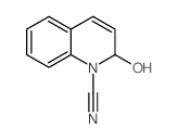 1(2H)-Quinolinecarbonitrile,2-hydroxy- structure