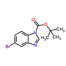 TERT-BUTYL 5-BROMO-1H-BENZO[D]IMIDAZOLE-1-CARBOXYLATE picture