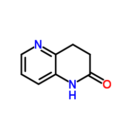 3,4-二氢-1,5-萘啶-2(1H)-酮结构式