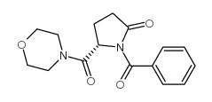 (S)-4-[(benzoyl-5-oxopyrrolidin-2-yl)carbonyl]morpholine picture