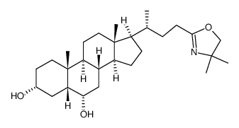 hyodeoxyoxazoline Structure