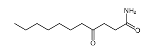 4-oxo-undecanoic acid amide Structure