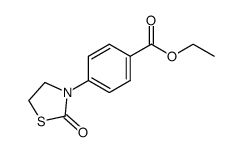 4-(2-oxo-thiazolidin-3-yl)-benzoic acid ethyl ester结构式