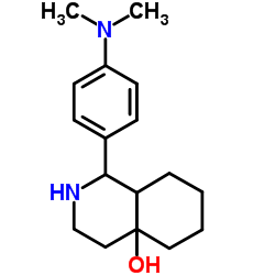 1-[4-(Dimethylamino)phenyl]octahydro-4a(2H)-isoquinolinol Structure