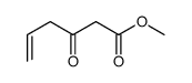 methyl 3-oxohex-5-enoate结构式