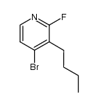 butyl-3 bromo-4 fluoro-2 pyridine Structure