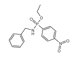 (4-nitro-phenyl)-phosphonic acid ethyl ester-benzylamide结构式
