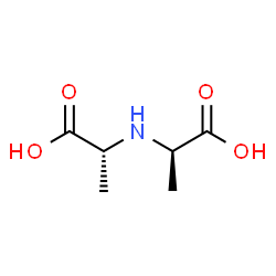 Alanine, N-(1-carboxyethyl)-, (R*,R*)- (9CI) Structure