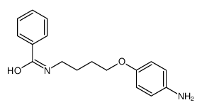 N-[4-(4-aminophenoxy)butyl]benzamide Structure