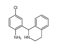 4-chloro-2-(1,2,3,4-tetrahydroisoquinolin-1-yl)aniline Structure