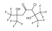 3-chloro-1,1,1,7,7,7-hexafluoro-2,6-dihydroxy-2,6-bis(trifluoromethyl)heptan-4-one Structure