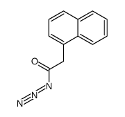 2-(naphthalen-1-yl)acetyl azide结构式