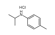 Nisopropyl-p-toluidine hydrochloride结构式