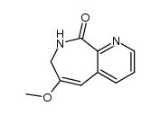 8,9-dihydro-6-methoxy-7H-pyrido[2,3-c]azepine-9-one Structure