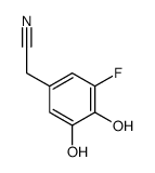 Benzeneacetonitrile,3-fluoro-4,5-dihydroxy- picture