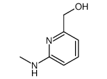 2-Pyridinemethanol,6-(methylamino)-(9CI) structure