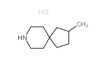 8-Azaspiro[4.5]decane,2-methyl-, hydrochloride (1:1) Structure