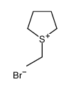 1-ethylthiolan-1-ium,bromide Structure