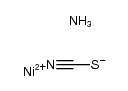 nickel (II) thiocyanate * 3 NH3 Structure