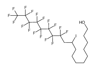 11-(perfluorooctyl)-10-iodoundecan-1-ol Structure