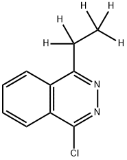 1-Chloro-4-(ethyl-d5)-phthalazine structure