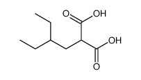 2-(2-ethyl-butyl)-malonic acid Structure