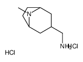 (8-甲基-8-氮杂双环[3.2.1]-3-辛基)甲胺双盐酸盐结构式