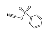 benzenesulfonyl thiocyanate结构式