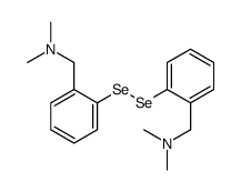 1-[2-[[2-[(dimethylamino)methyl]phenyl]diselanyl]phenyl]-N,N-dimethylmethanamine Structure